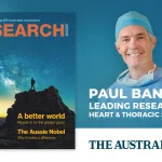 Paul Bannon named leading researcher in Heart & Thoracic Surgery, Research 2026 (The Australian)