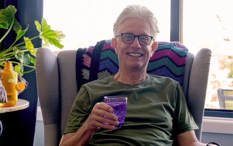 Roger before triple heart bypass surgery