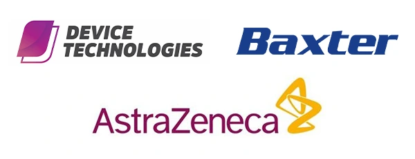 Symposium 2026 - Silver Sponsors - Device Technologies, Baxter, Astra Zeneca